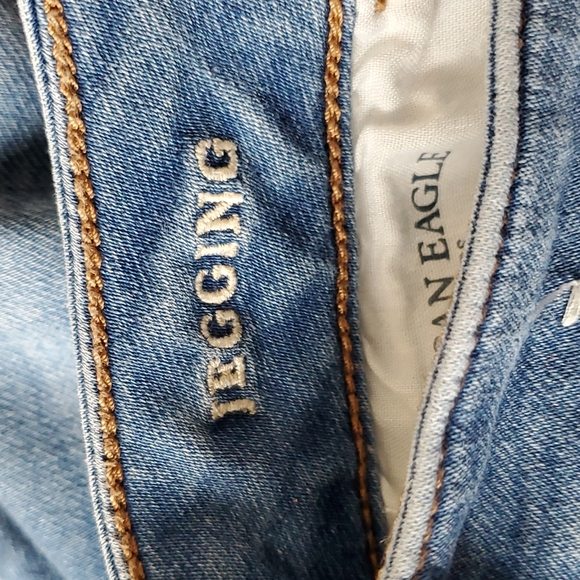 American Eagle Denim jegging size 4 regular - Picture 5 of 7